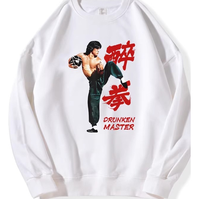 Áo sơ mi dài tay phong cách Jackie Chan từ bộ phim Kung Fu, phù hợp thu đông