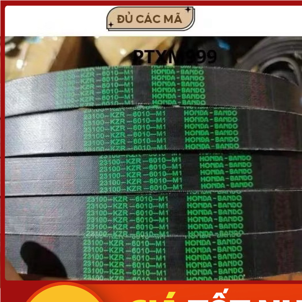 dây curoa lead 110,lead 125, air blade 125,air blade 110,vision,novo,sh