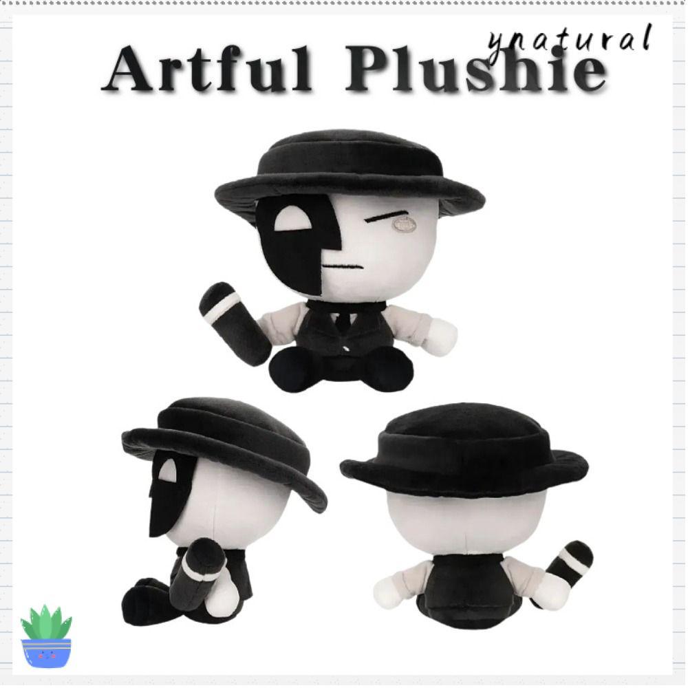 YNATURAL Die of Death Artful Plushie, Búp bê nhồi bông Đồ chơi sang trọng hoạt hình mềm mại, Trang t