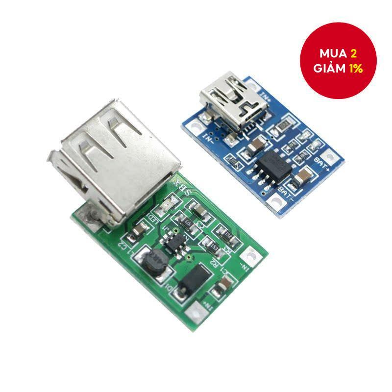 0.9V~5V 600MA USB Output charger Mini DC-DC Boost Converter + TP4056 1A Lipo Battery Charger Module 