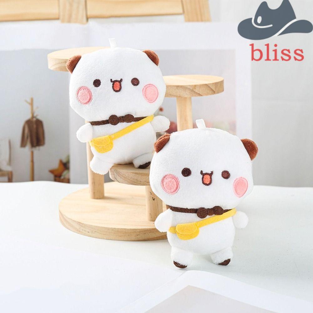 BLISS Bubu Dudu Đồ Chơi Sang Trọng, Gấu Trúc Thú Nhồi Bông Bubu Và Dudu Móc Khóa, Quà Tặng Sinh Nhật