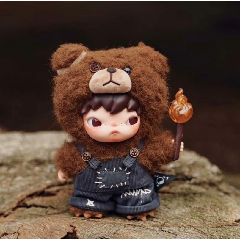 Hirono Living Wild Series Sang Trọng Móc Khóa Pendent Trang Trí Dễ Thương Hirono Bộ Sưu Tập Đồ Chơi 