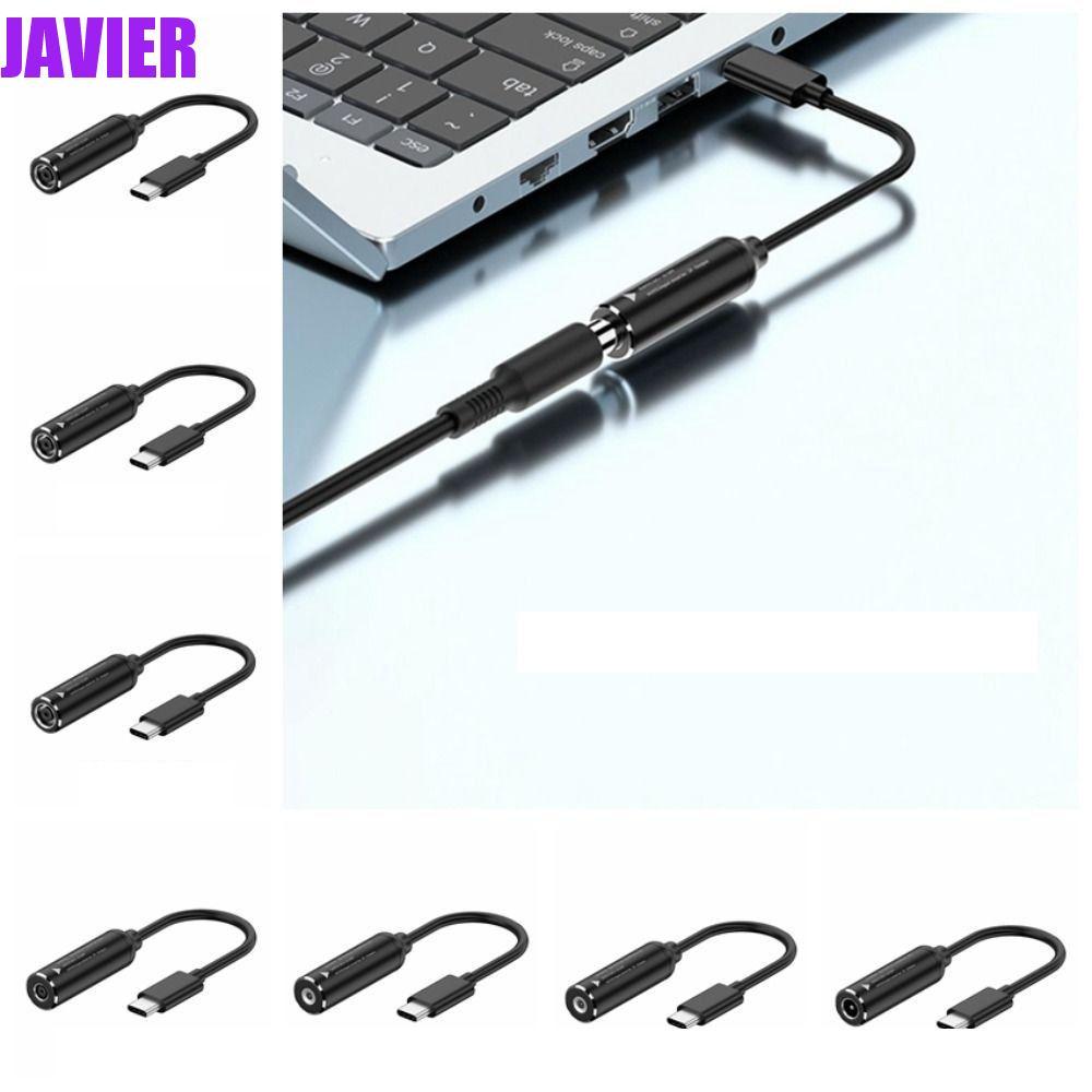 Cáp sạc JAVIER DC sang Type-C, Cáp sạc đầu vào DC 5 / 9 / 20V Type-C sang DC Jack, Tập tin chuyển PD