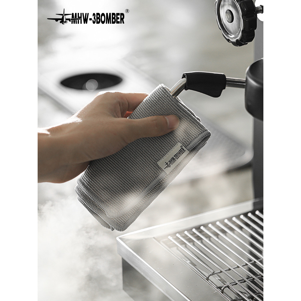 MHW-3BOMBER Bomber Cafe Bar Khăn Trà Sữa Khăn Nhỏ Không Dễ Dàng Lint Làm Sạch Rag