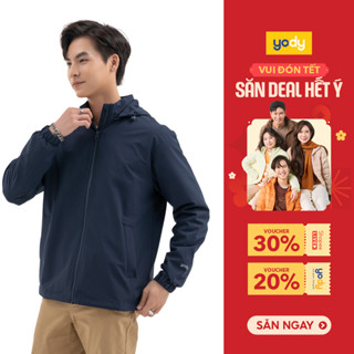  Áo khoác gió nam YODY 3C Pro cao cấp khoác nhẹ chống thấm nước cản gió chống bụi AKM6017 