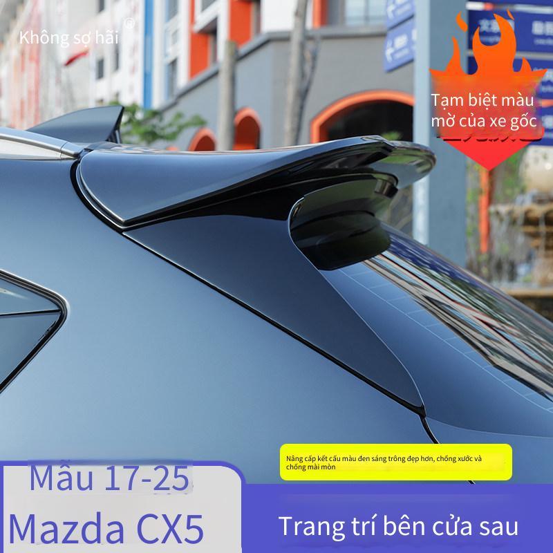 Mazda Cx5 2017-2025 Mazda CX5 Đuôi Bên Viền 17-25 CX5 Màu Đen Sáng Viền Thân Trang Trí Ngoại Thất Sử