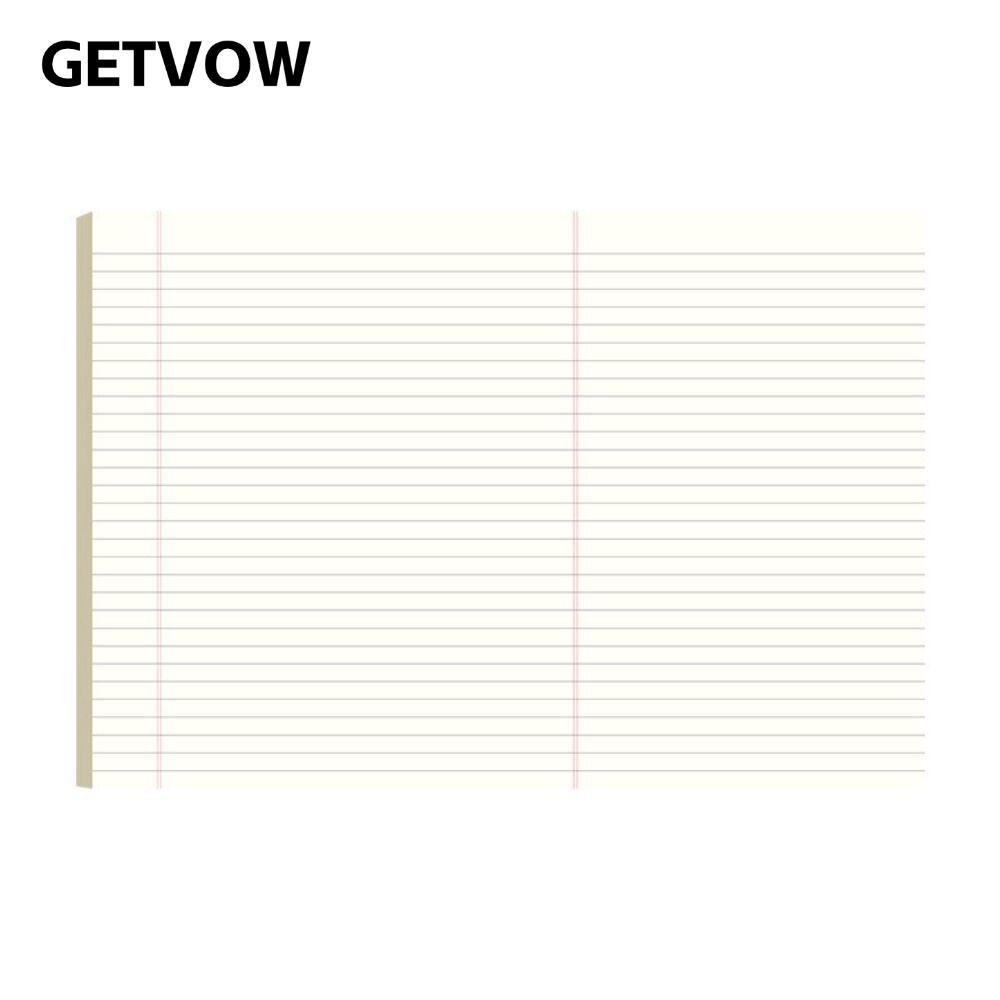 GETVOW 50 tờ Dự thảo Giấy, Học sinh Viết Mind Lập kế hoạch A3 Notebook, Dày có thể xé được A3 Notepa