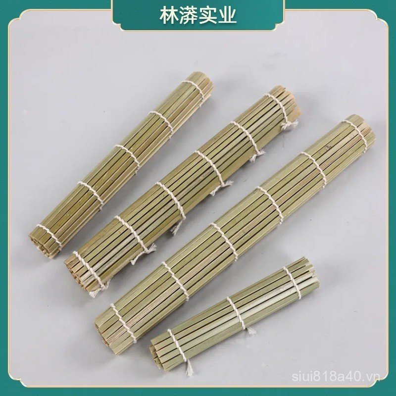 Sushi Cuộn Da Xanh Sushi Rèm Da Trắng Sushi Thảm Rong Biển Rong Biển Cơm Gói Sushi Tre Thảm Sushi Ti