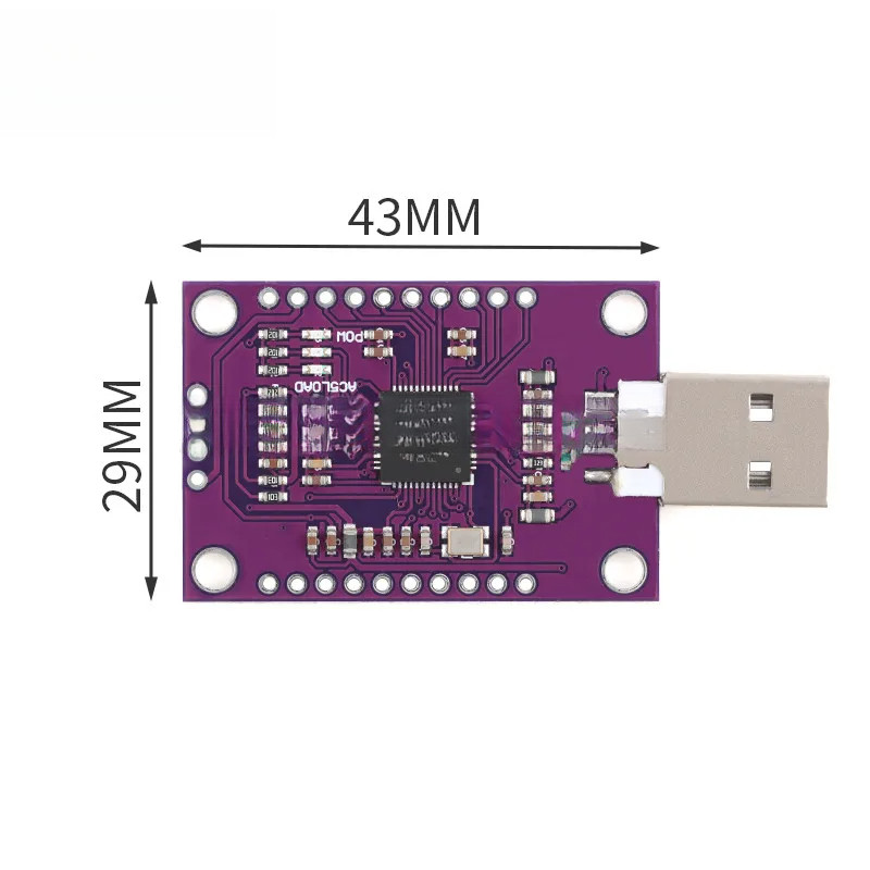 2 Cái / 1 Cái FT232H Tốc Độ Cao USB Sang Cổng Nối Tiếp Mô Đun Đa Năng JTAG UART FIFO SPI I2C IIC Gia