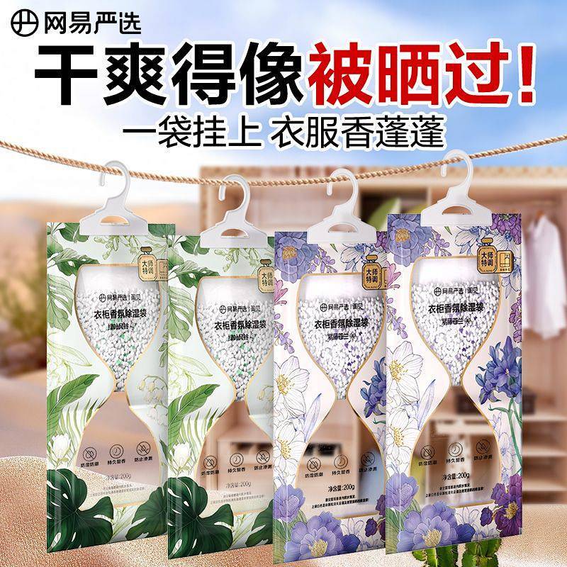 Dormitory Household Moisture-Proof Moisture-Absorbing Hanging Desiccant Fragrance Wardrobe Moisture-