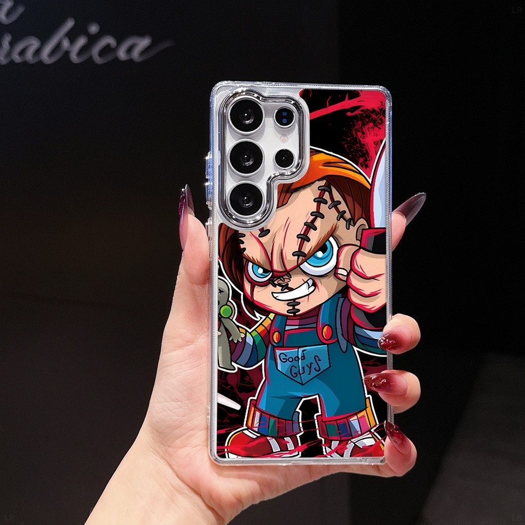 Chucky Doll (6) Ốp Lưng Acrylic Trong Suốt Cho Samsung Galaxy S26 S25 Ultra S24 FE S23 Plus A06 A07 