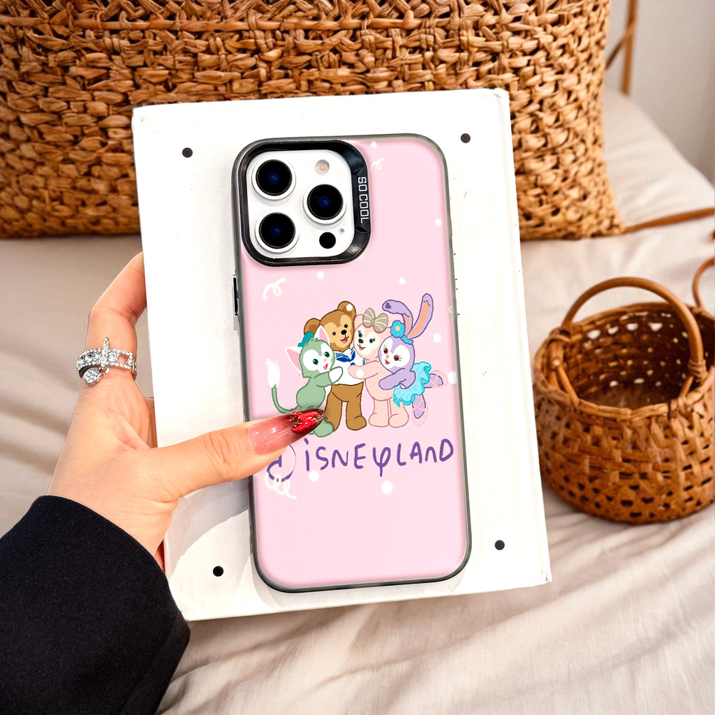 Ốp Lưng Iphone Phim hoạt hình thời trang Cho Iphone 7 xs xr 11 12 13 14 15 16 Pro Max Plus Duffy and