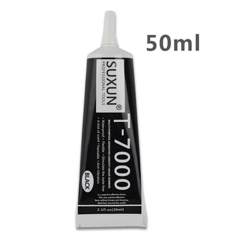 SUXUN Liên Xô Điện Thoại Di Động Màn Hình Keo Đen T7000 Khung Sửa Chữa B7000 Trong Suốt Khung Giữa M