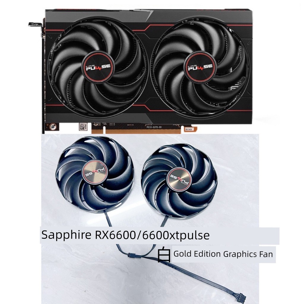 Quạt đồ họa phiên bản bạch kim SAPPHIRE / SAPPHIRE RX6600 6600XT PULSE CF9010H12D