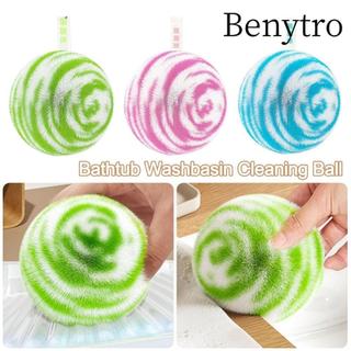 Bóng làm sạch máy tính để bàn BENYTRO, Dụng cụ làm sạch Không rụng Bàn chải bồn rửa phòng tắm, Bồn tắm mềm di động Bóng làm sạch chậu rửa cho gia đình