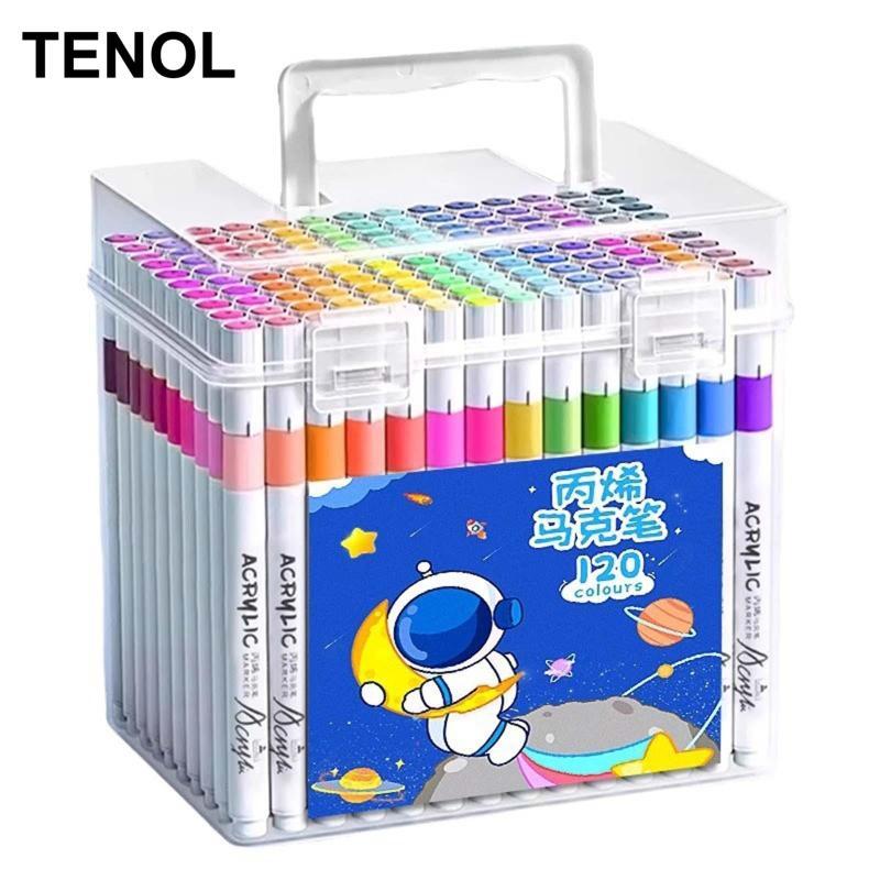 120 Miếng Bút Sơn Acrylic Bút Sơn Acrylic Bút Màu Các Loại Màu