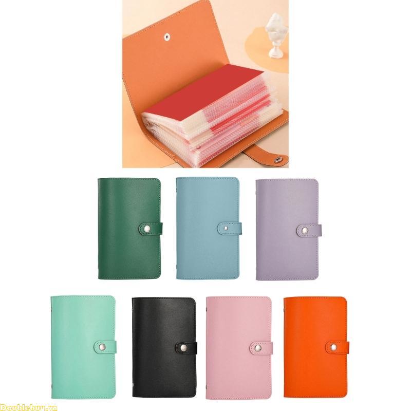 Doublebuy 50 Bỏ Túi Tiền Album Đựng Tiền Giấy Album 7x4 5In Giấy Lưu Trữ Tiền Sách