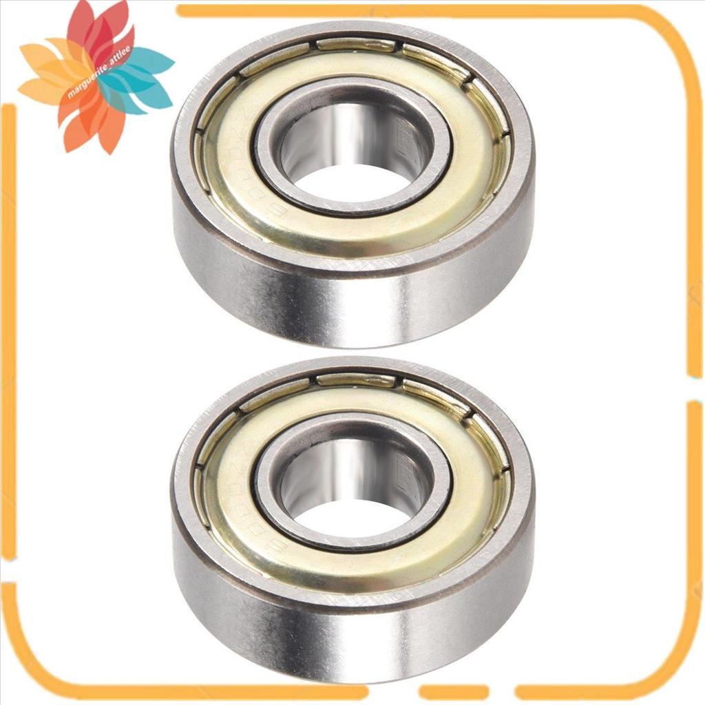 2 Chiếc 6000Z / 6000ZZ Vòng bi rãnh sâu kín được bảo vệ kép 26mm x 10mm x 8mm