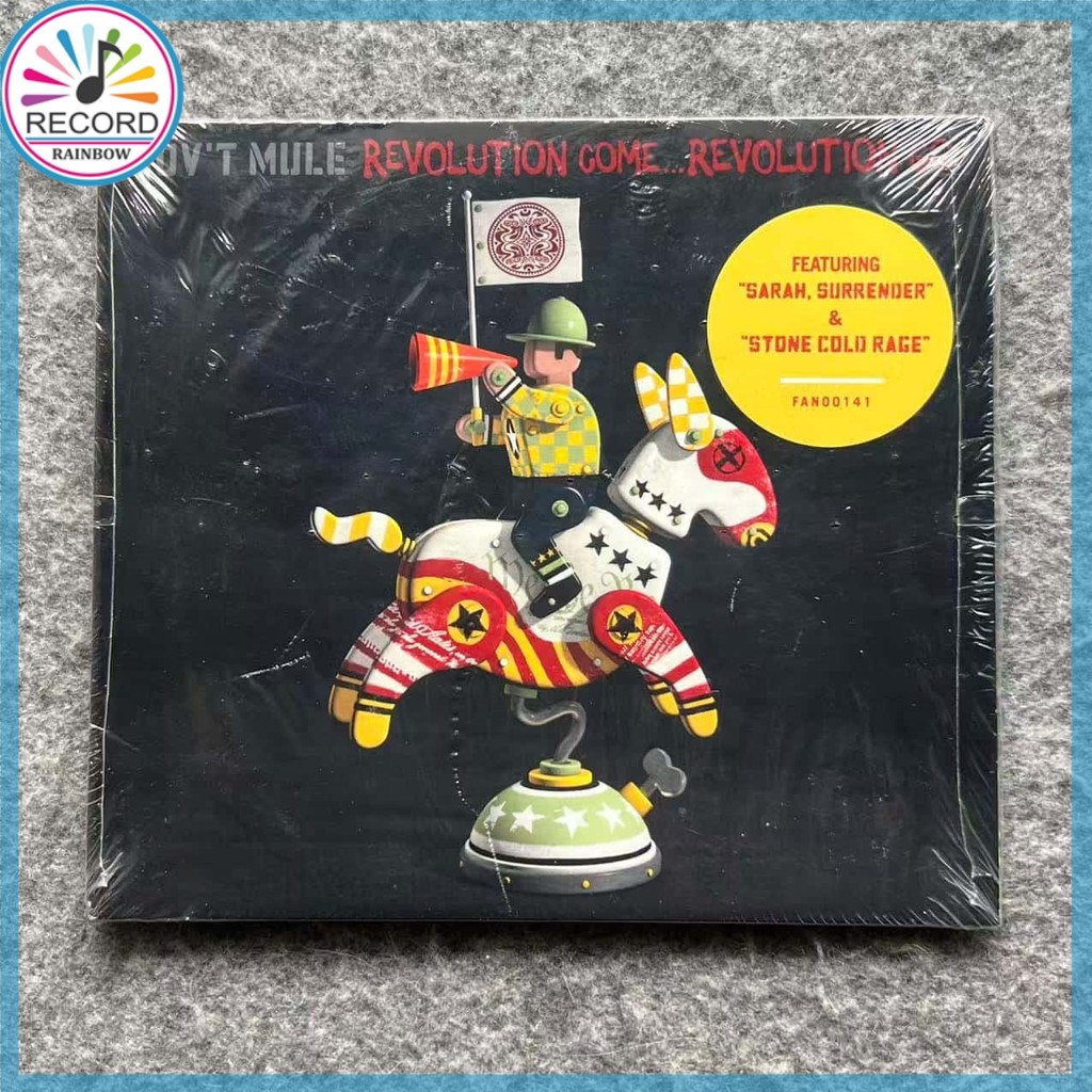 Album CD Gov 't Mule Revolution Come Revolution Go [Đã niêm phong] Mới 1Z07266