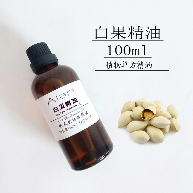Tinh Dầu Trái Cây Trắng 100ml Tinh Dầu Bạch Quả Đơn Đơn Theo Đơn Chống Lão Hóa Dưỡng Ẩm Giảm Phlegm 