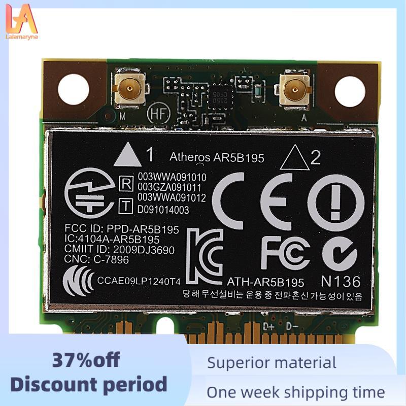 AR9285 AR5B195 150M + BT3.0 Thẻ không dây PCI-E nửa Mini:593127-001 592775-001 cho 430 431 435 436 4