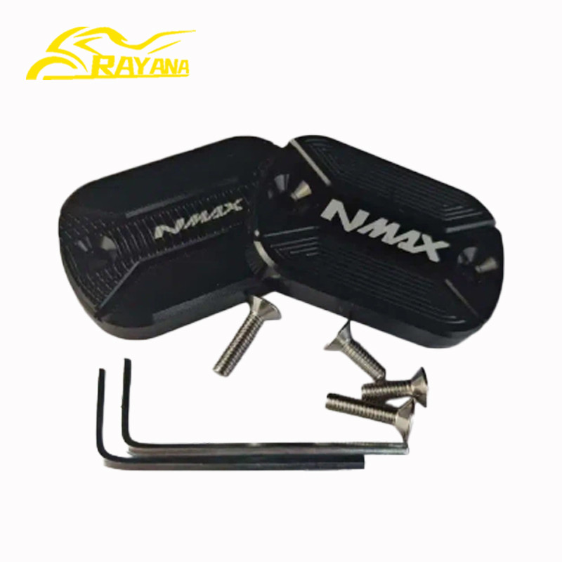 Nắp bình dầu phanh anod hóa màu đỏ phù hợp cho Yamaha Aerox V3/Nmax V3/155