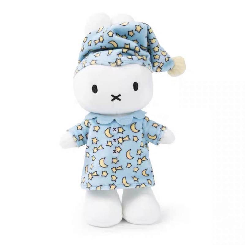 Super Cute Miffy Miffy Rabbit Doll 25cm Pajamas Miffy Accompany Bed Doll Doll Birthday Gift mBFg