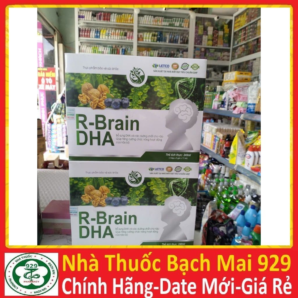 [rẻ vô địch] R - Brain DHA & IQ Bổ Sung DHA Và Các Dưỡng Chất Phát Não Bộ Cho Trẻ Em (gbrain g brain