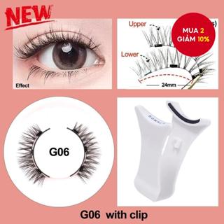  4 Cái  1 Cặp  Lông Mi Giả Từ Tính 3D Kẹp Lông Mi Có Thể Tái Sử Dụng Chống Thấm Nước Không Cần Keo Dán 