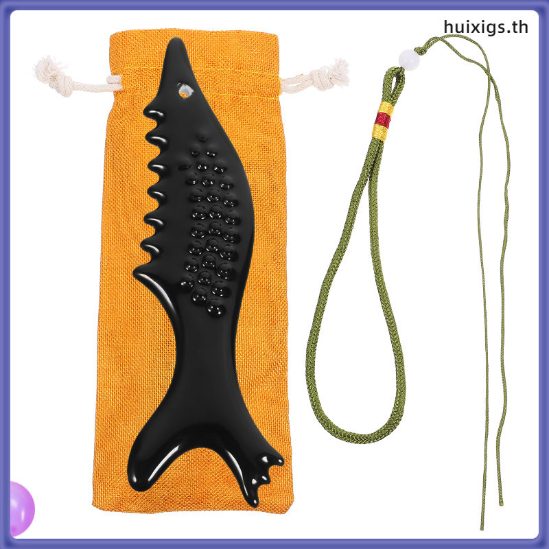 1 Bộ Dụng Cụ Guasha Mặt Thép Không Gỉ Cạo Mặt Dụng Cụ Massage Guasha Board huixigs