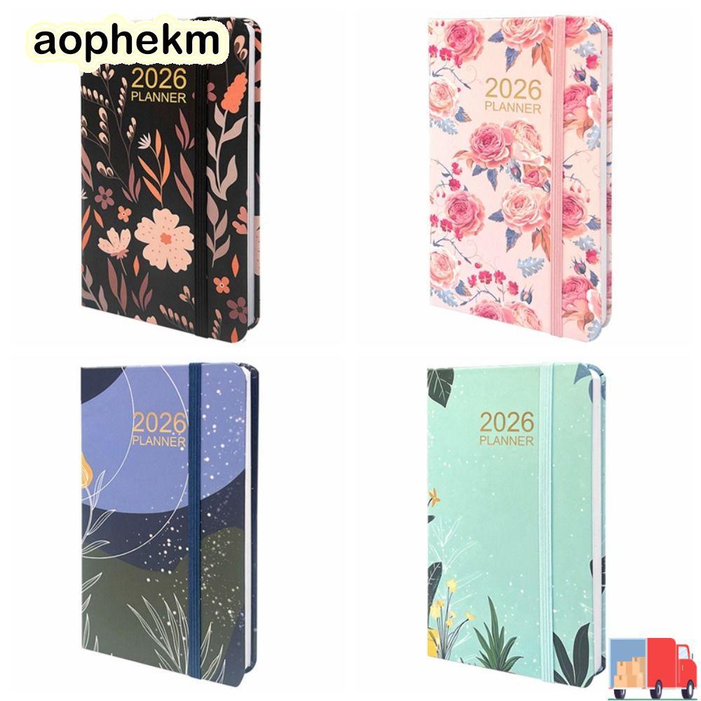 AOPHEKM 2026 Công cụ lập kế hoạch bỏ túi, Lịch bỏ túi hàng tuần và hàng tháng Lịch bỏ túi 2026, A6 J