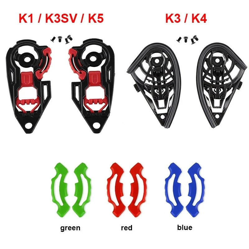 [2025NEW] [2025NEW] Capacete AGV K1 K3SV K5 PISTA Mũ bảo hiểm Tấm che bánh răng Đế Casco AGV K3 K4 P