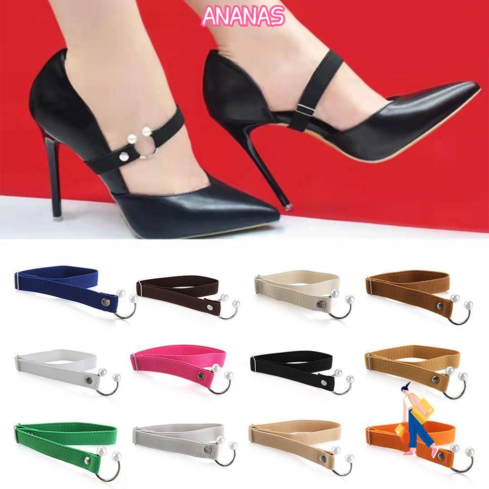 ANANAS Gói Dây Giày Có Thể Điều Chỉnh Lười Dây Giày Co Giãn Hình Chữ U