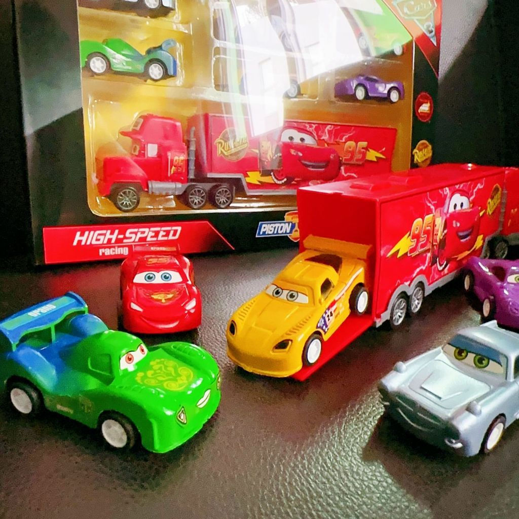 Lightning McQueen Đồ Chơi Trẻ Em Đua Xe Câu Chuyện Xe Lightning McQueen Storm Set Bé Trai Trượt Chết