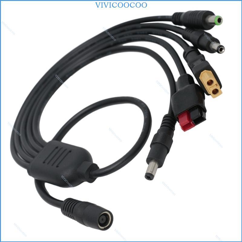 Cáp sạc VIVI hiệu quả DC7909 sang XT60 và DC5521 có bảo vệ quá tải