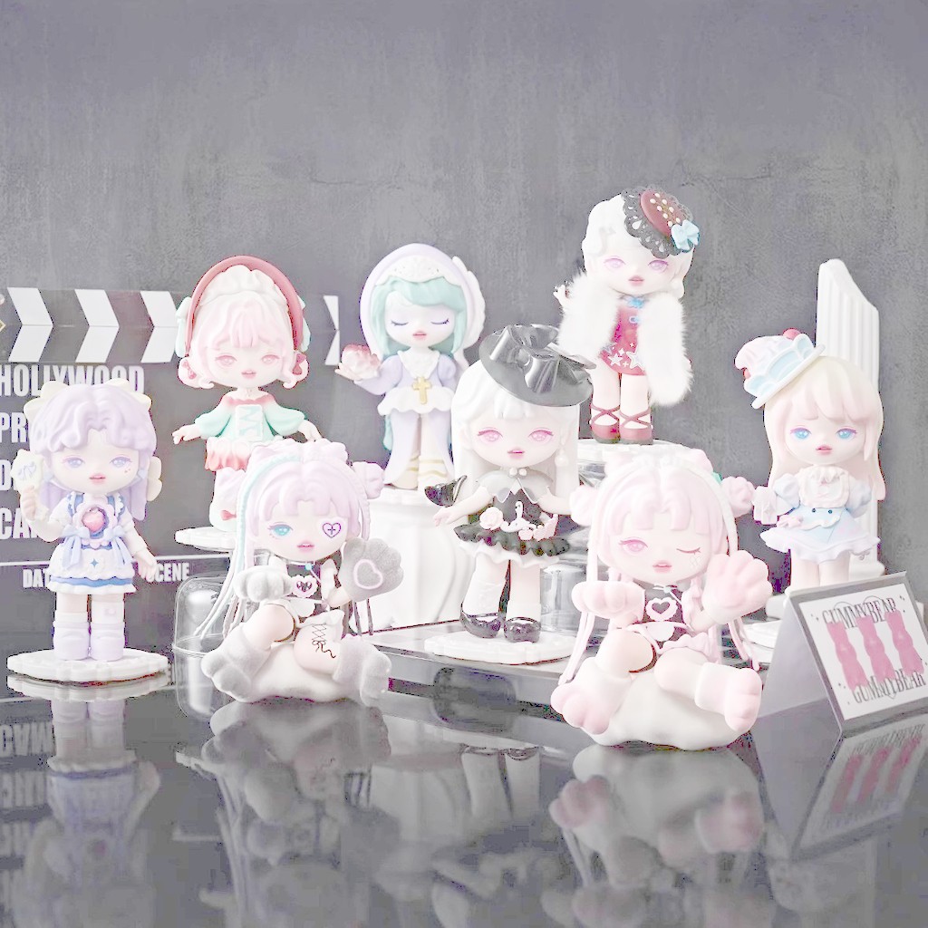 Chính Hãng YOMI YOMI Dreamland Chiếu Hall Series Hộp Bí Ẩn Búp Bê Dễ Thương Trang Trí Đồ Chơi Quà Tặ