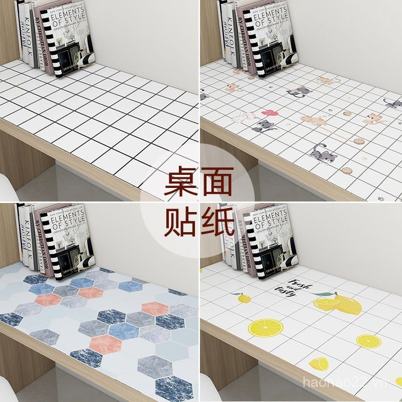 Nhãn dán bàn tự dính INS Style - Decal để bàn chống nước, Nhãn dán tường có thể tháo rời để trang tr