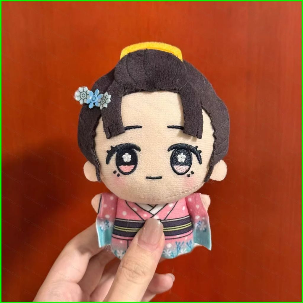 SS Demon Slayer Kimetsu no Yaiba Douma Koyuki Plushie Anime Dễ Thương Ngoại Vi Sang Trọng Cotton Túi