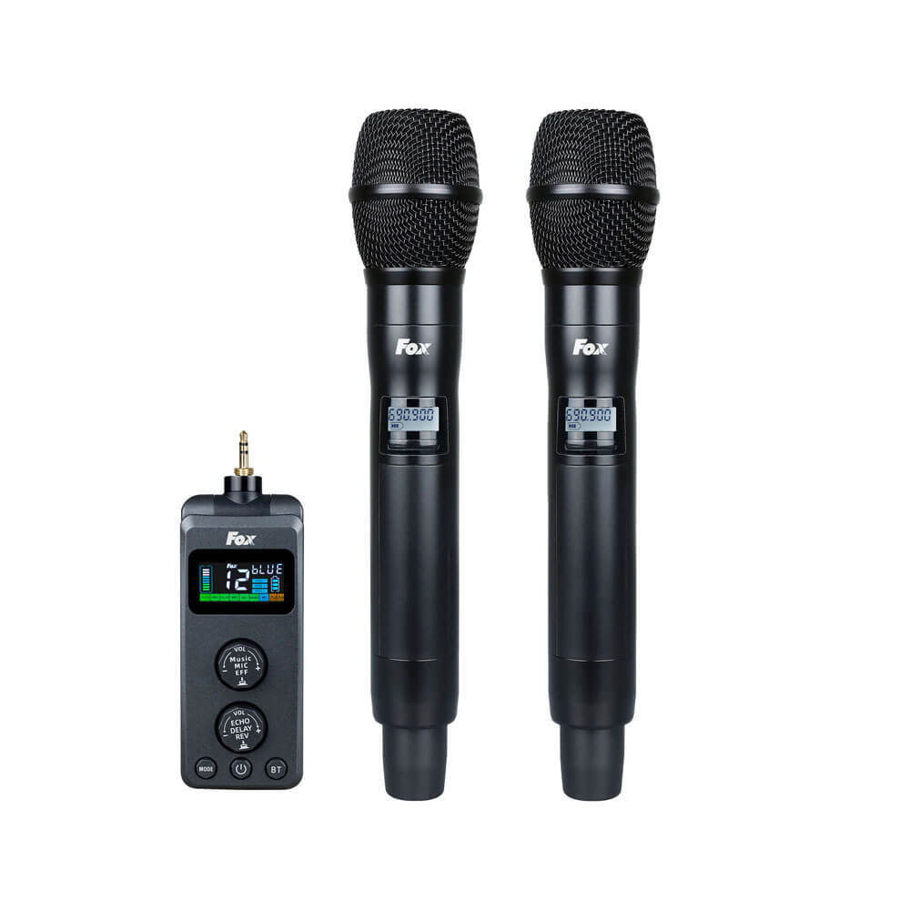 Micro Fox M3 - Genuine Professional High-End Portable Karaoke Microphone Fox M3 -