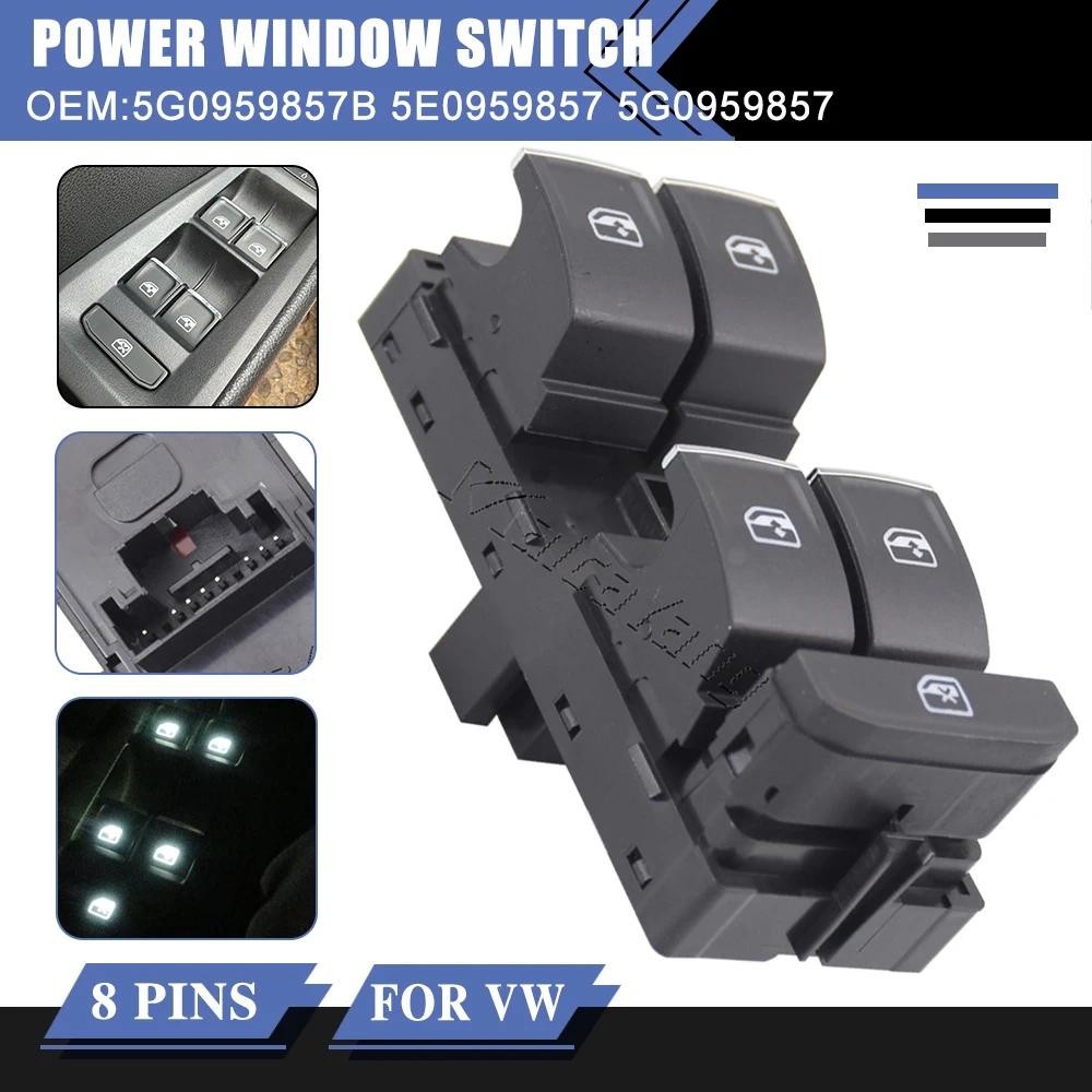 Công Tắc Cửa Sổ Cho VW Golf MK7 Passat 2014-2018 Tiguan 2016-2018 GHẾ Leon 2013-2018 Skoda Superb 20