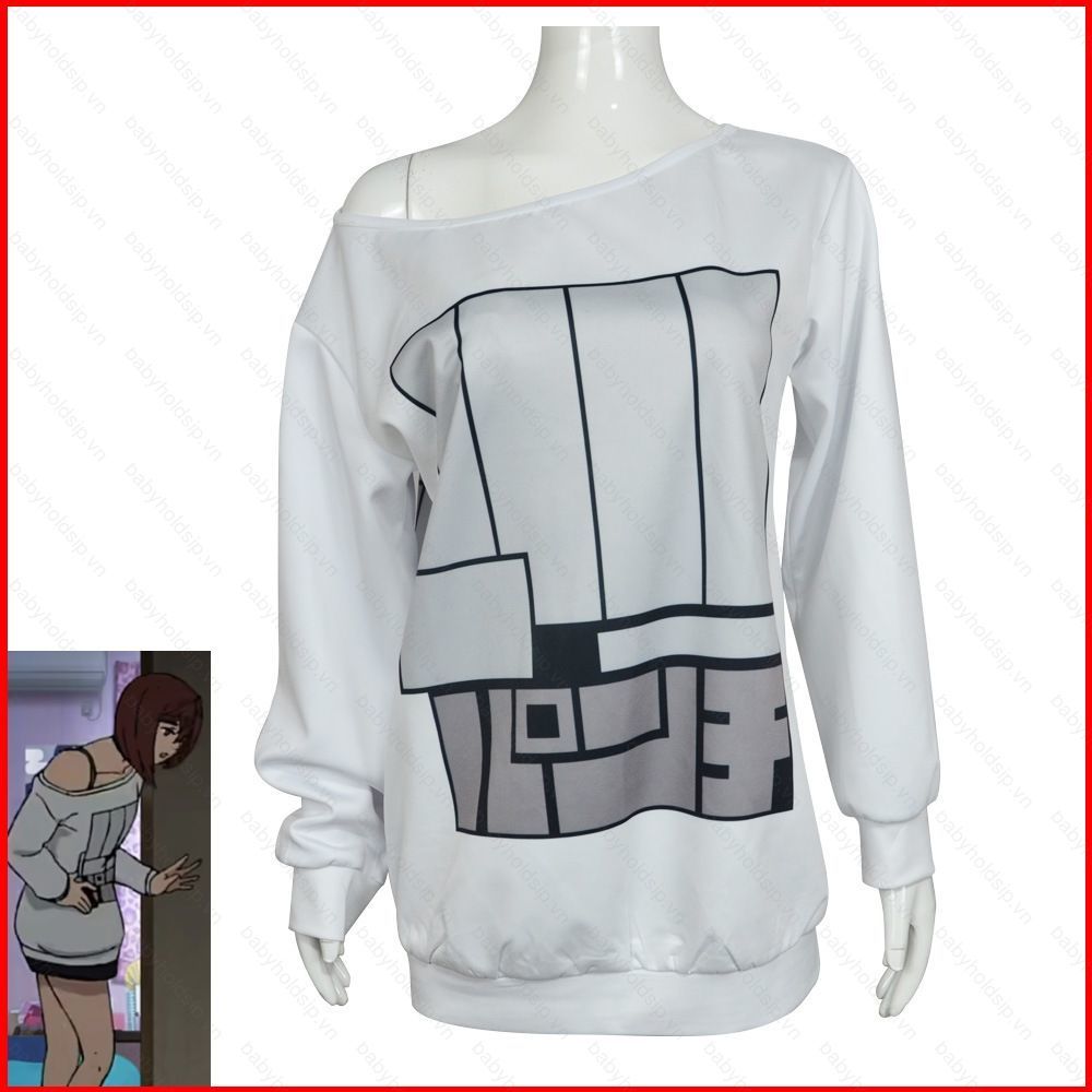 Áo cosplay vải nỉ theo style Momo Ayase phù hợp cho tiệc Halloween