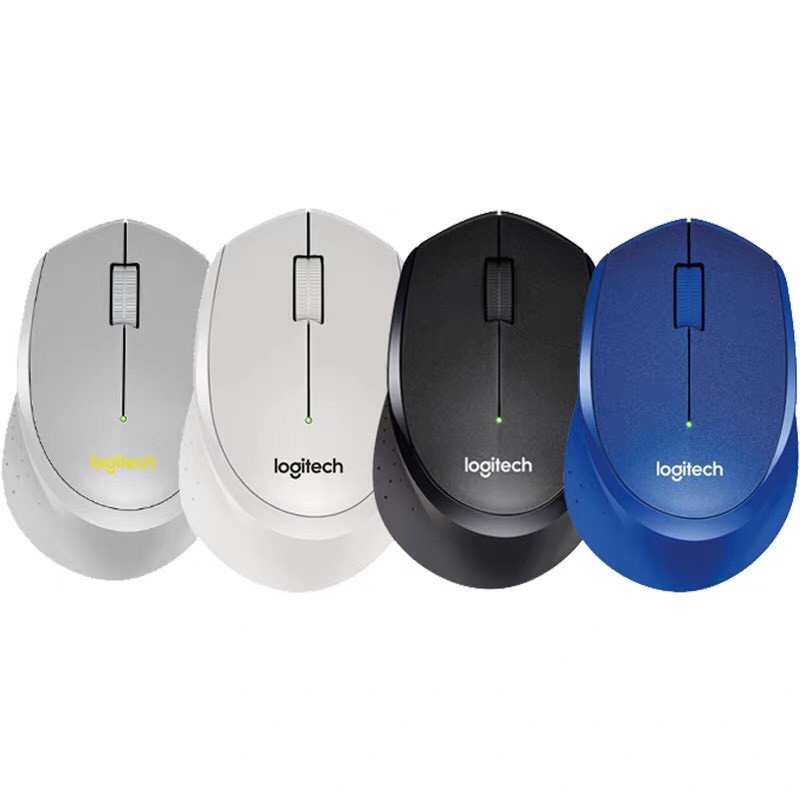 Chuột không dây Logitech M330 Silent Plus - Giảm ồn, USB, thuận tay phải, PC/ Laptop

