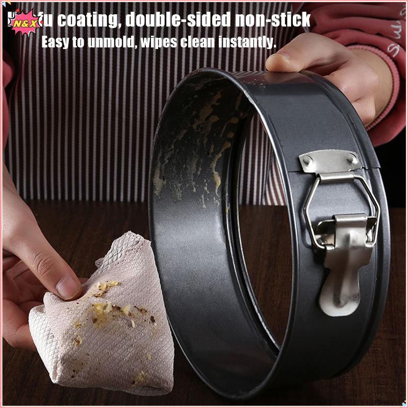 N & X 6 Inch Springform Cake Pan tròn Springform Baking Pan Loable Mousse Baking Tool để sử dụng tại