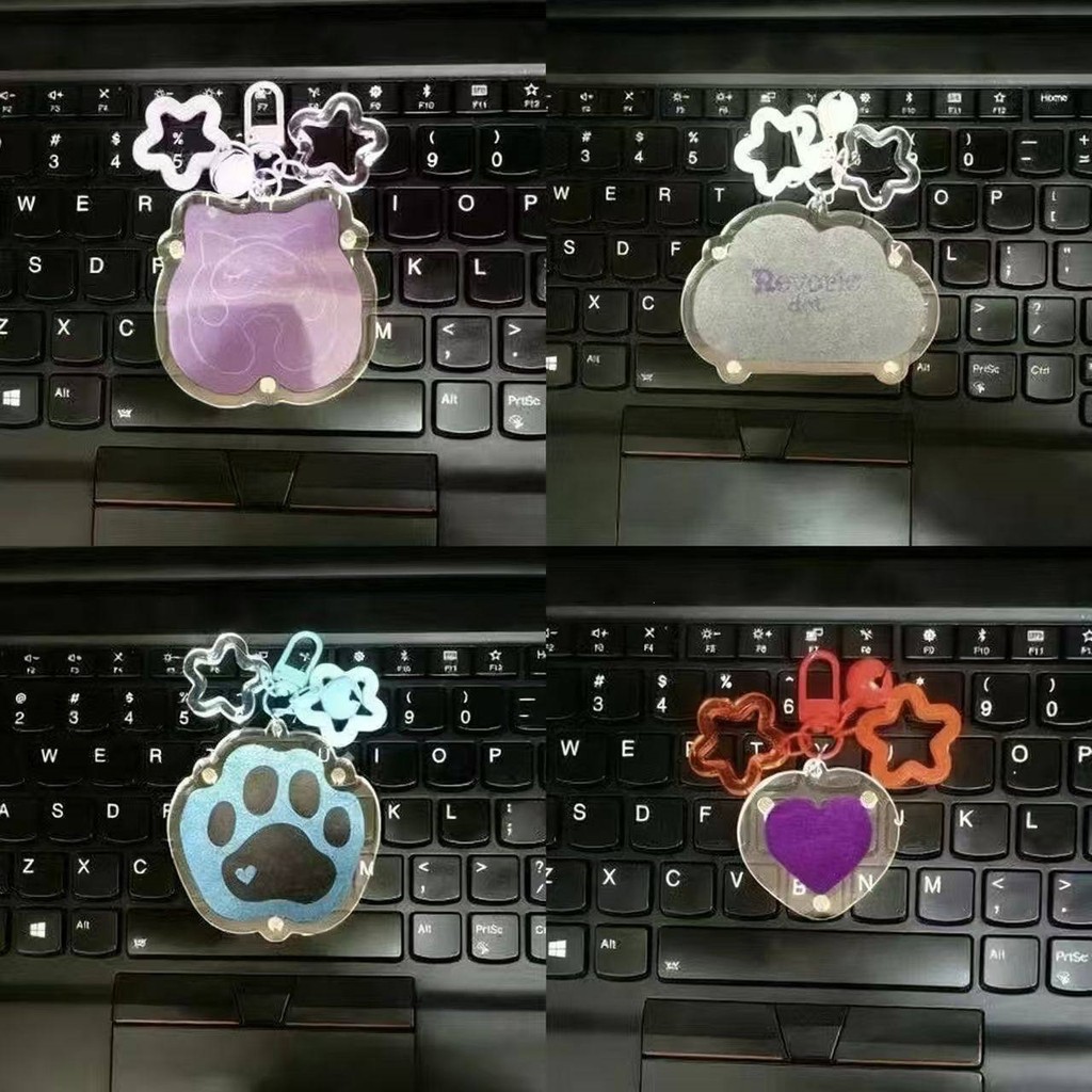 Edge BaekHyun Concert Giấy Bảo Vệ Hoa Acrylic Cạnh Từ Tính BaekHyun Concert Ribbon Bảo Vệ Móc Khóa *