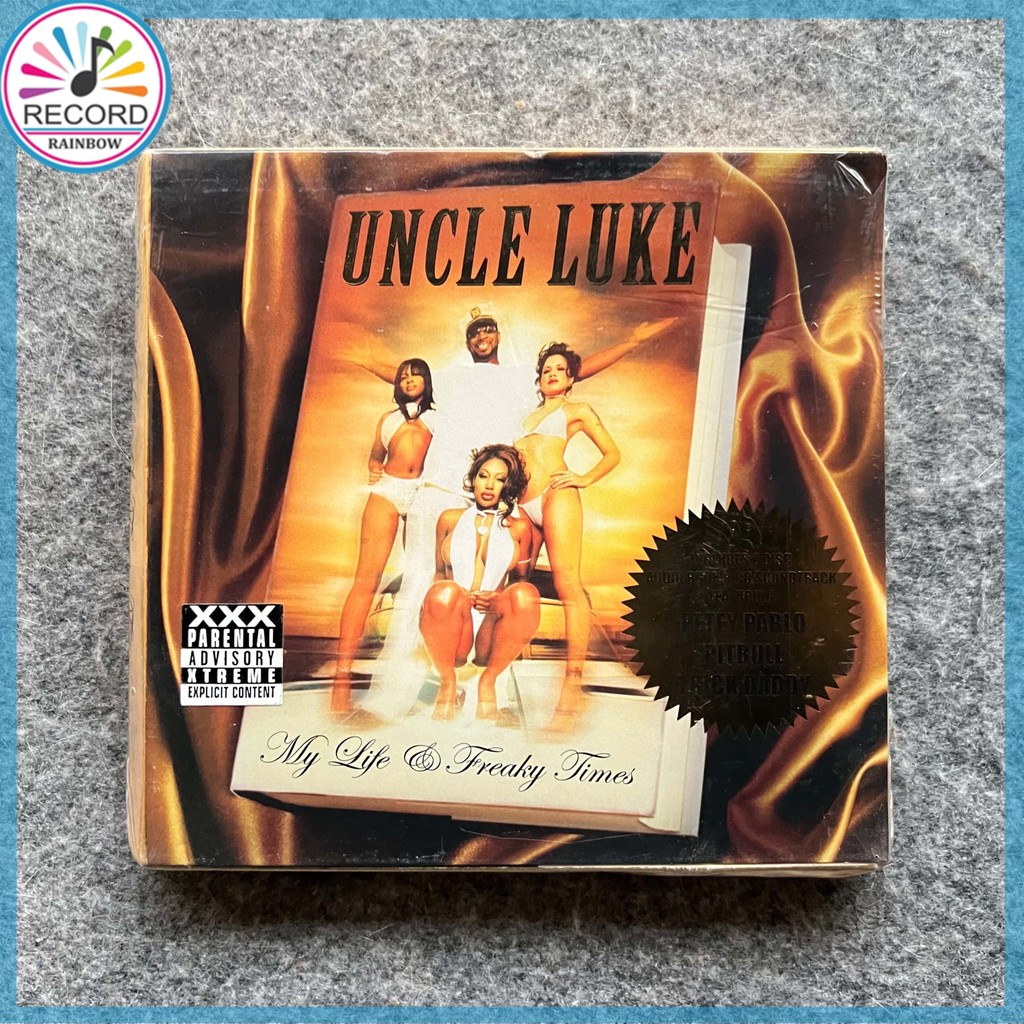 Uncle Luke Uncle Luke My Life Freaky Times 3CD Album [Đã niêm phong] Thương hiệu mới 1Z05033 PH2