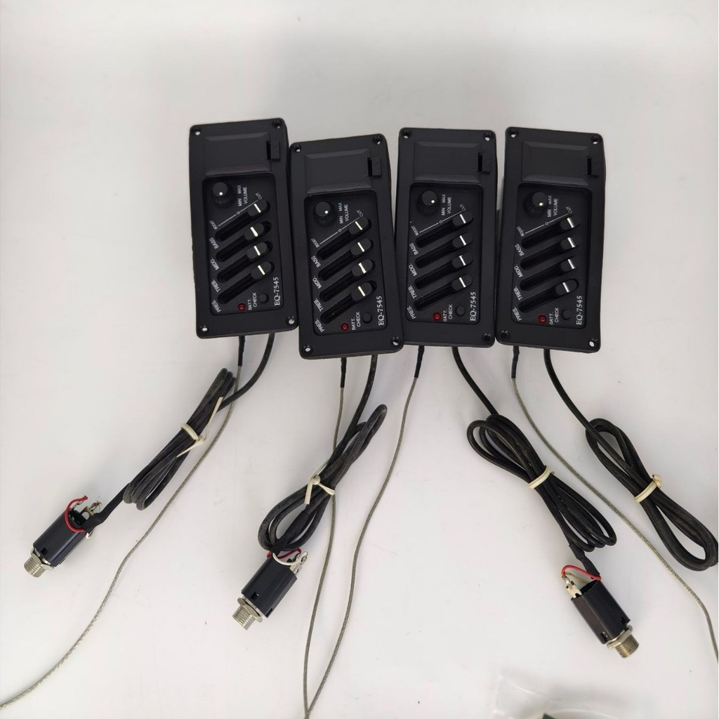EQ--7545 Cổ Điển Acoustic Guitar Pickup Vỏ Điện Guitar Pickup Guitar 4 Giai Đoạn Cân Bằng Pickup EQ