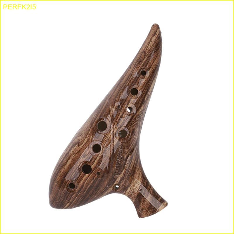 Mini Alto C Ocarina Nhựa Thời Trang 12 Lỗ Nhạc Cụ Nhẹ Tiện Ích Quà Tặng Cho Người Hâm Mộ Âm Nhạc
