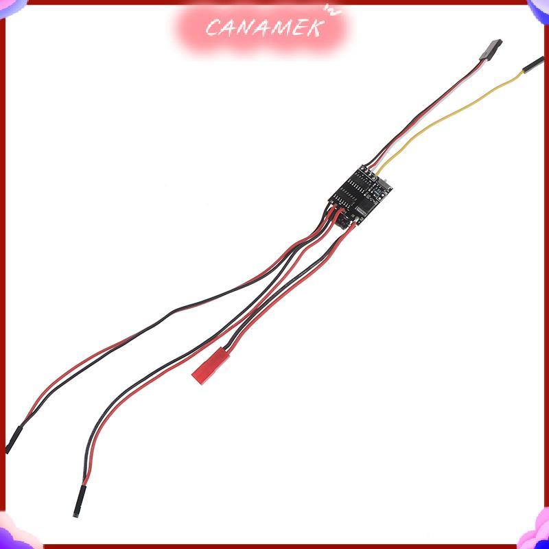 CANAMEK Hai Chiều Hai Chiều Chải Esc 2s-3s Lipo 5a Esc Điều Khiển Tốc Độ Cho Rc Model CSF