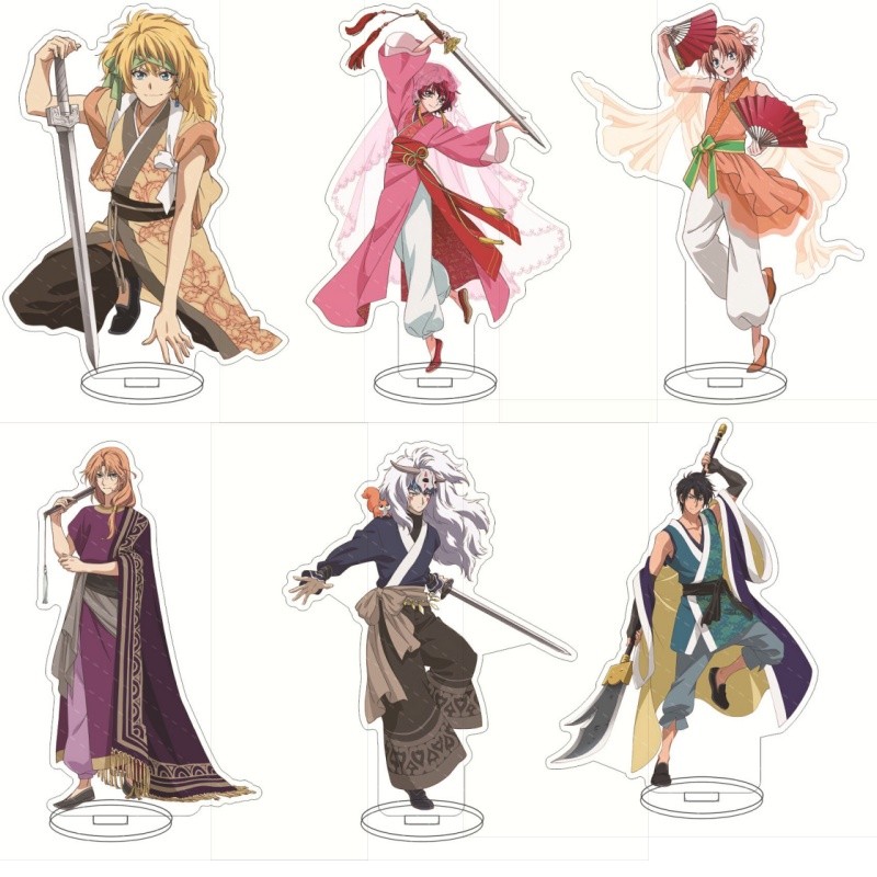 15cm Anime Akatsuki no Yona Yona Yun Kijia Son Haku Jieha Suuon Shina HD Game