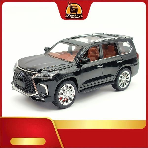 Mô hình xe Lexus Lx570, Tỷ lệ 1/24 chất liệu kim loại, sơn tĩnh điện, chi tiết bền đẹp nhiều chức nă